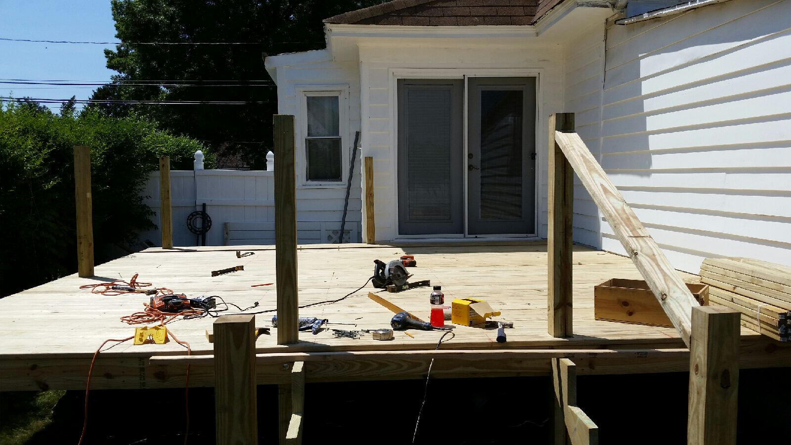 Deck (BEORE) assisted with the Design